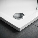 REA - Sprchová akrylová vanička Belmond White 80x80 REA-K4370