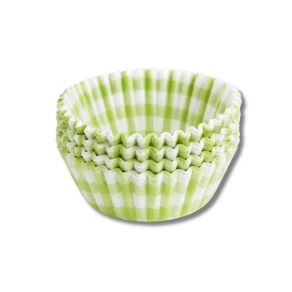 Dortisimo Košíčky na muffiny Kostičkované zelené (100 ks)