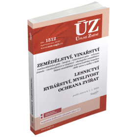 ÚZ 1512 Zemědělství, lesnictví