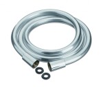 INVENA - Sprchová hadice, stříbrná EXE 150cm AW-31-150-H