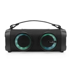 Nedis Bluetooth® Párty Přehrávač černá / 5 hod / 2.0 / 24 W / AUX / USB / Propojitelný / Držadlo / Párty osvětlení (SPBB306BK)