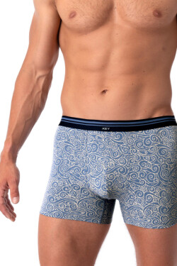 PÁNSKÉ BOXERKY MXH 748 A25 modrá M