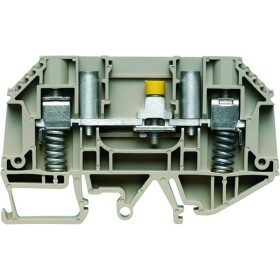 Weidmüller 9538080000 řadová svorka šroubovací Tmavě béžová 50 ks