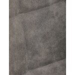 Židle jídelní, šedá látka cowboy, nohy černý kov