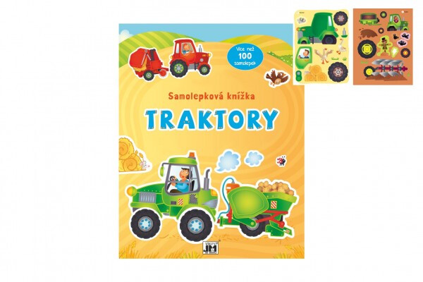 Samolepková knížka Traktory