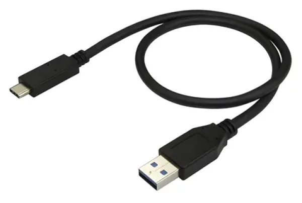 StarTech USB-C 0,5 m černá / USB kabel / USB-C (M) – USB-A (M) / 10 Gbps (USB31AC50CM)