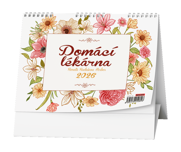 Stolní kalendář 2026 Baloušek - Domácí lékárna (Renata Raduševa Herber)