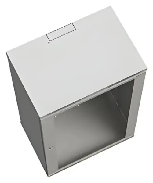 Solarix SENSA-18U-64-11-G / Rozvaděč / Nástěnný / 18U / 400 mm / skleněné dveře / RAL 7035 (83000089L)