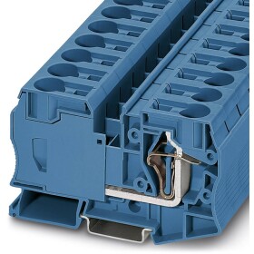 Phoenix Contact 3036181 řadová svorka průchodky 16 mm pružinová svorka modrá 10 ks