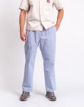 Service Works Seersucker Chef Pants NAVY STRIPE M