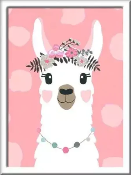 Ravensburger 289349 CreArt Lama, žádné drama