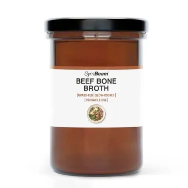 Hovězí kostní vývar Grass-Fed - GymBeam (400 ml) (118705-1-400ml)