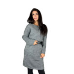 HOSH Pletené šaty ELLIS s páskem Barva: Bílá