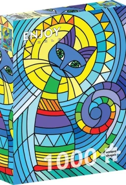 ENJOY Puzzle Ornamentální kočka