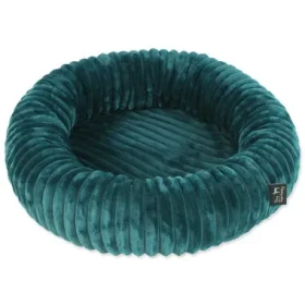 Dog Fantasy Pelech Stripe kulatý smaragdově zelená 60cm (454-24544)