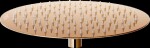 MEXEN - Slim déšt 25 cm růžové zlato 79225-60