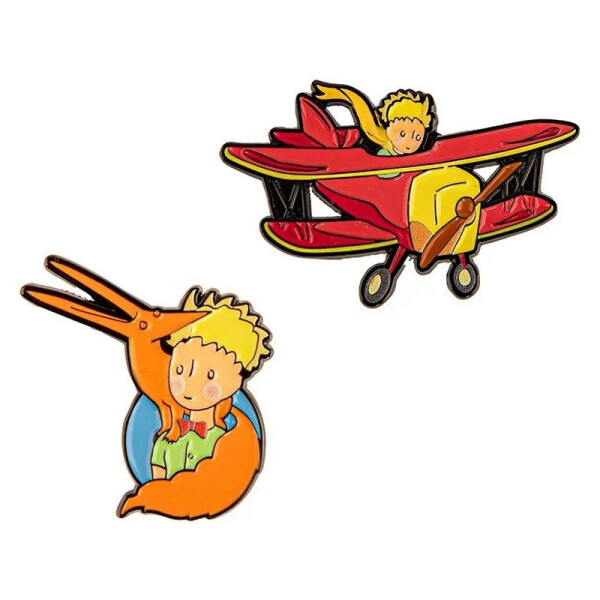 Malý princ Set odznáčků - Aviator’s Adventure (2 ks)