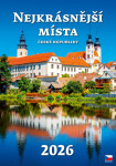 Nástěnný kalendář 2026 Helma - Nejkrásnější místa České republiky