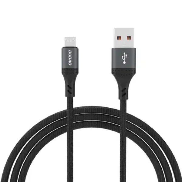 Dudao Datový kabel L3SM / USB-A / micro USB 3A / 1.2m / černá (181519)
