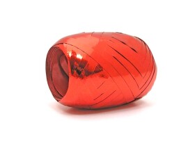 Stuha červená metalická 20 m Stuha červená metalická 20 m