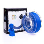 PLA filament Cobalt Blue 1,75 mm Print With Smile 0,5 kg