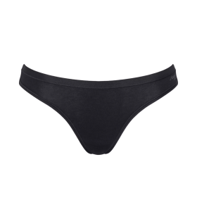 Dámské kalhotky GO Daily Cotton Mini - BLACK - černé 0004 - SLOGGI BLACK XS