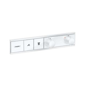 HANSGROHE - RainSelect Baterie pod omítku pro 2 spotřebiče, matná bílá 15380700