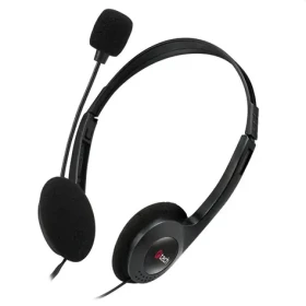 C-TECH MHS-03E černá / sluchátka s mikrofonem (8594125011666)