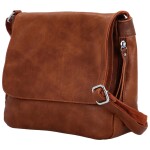 Stylová dámská crossbody Metagga, hnědá