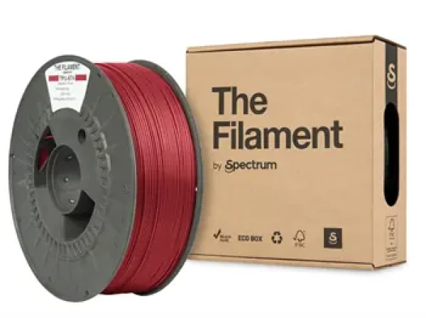 Spectrum The Filament TPU-87A červená / Tisková struna / flexibilní / 1.75 mm / 1 kg (TF-24128)