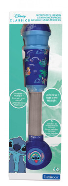 Lexibook svítící trendy mikrofon Stitch s melodiemi - Alltoys Lexibook
