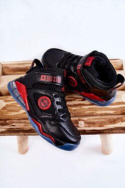 Dětské zateplené sportovní boty Big Star KK374095 Černá 35