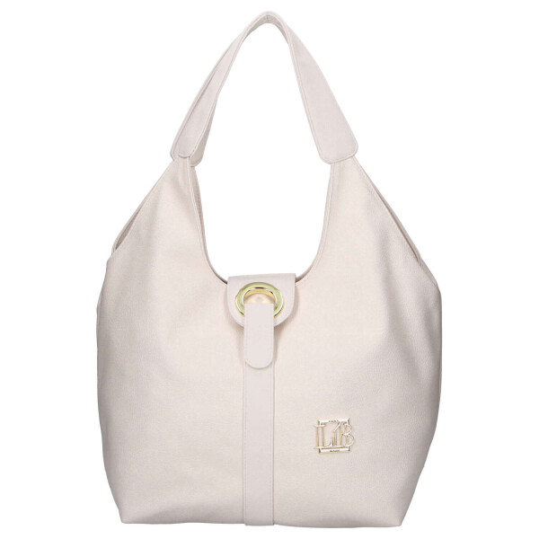 Stylová dámská kabelka na rameno LB Lotta, béžová