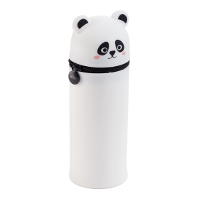 Miquelrius B2F - penál se zipem Little Pets, panda, bílý