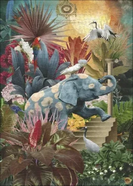 HEYE Puzzle Fauna Fantasies: Elephantaisy