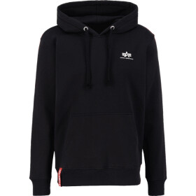 Alpha Industries Mikina Basic Hoody Small Logo černá