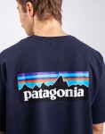 Tričko Patagonia M's P-6 Logo Responsibili-Tee® New Navy