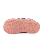 Dívčí barefoot tenisky KORO BUTTERFLY Protetika motýlci růžové - 32