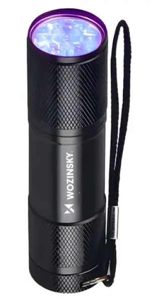 Wozinsky WLD-9L černá / UV svítilna / IP65