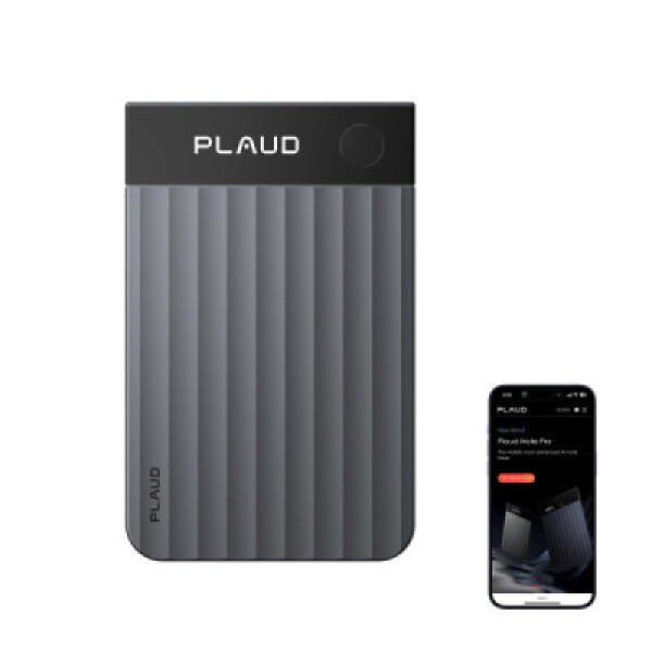 PLAUD Note Pro - AI hlasový záznamník, černý EDF_1895776