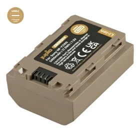 Jupio NP-FZ100 Ultra C / Akumulátor pro Sony / 2400 mAh / USB-C nabíjení (CSO0304)