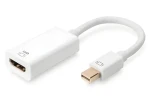 Digitus mini DisplayPort - HDMI bílá / Redukce / aktivní / 4K 60Hz / HDCP 2.2 / 0,2 m (AK-340416-002-W)