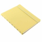 Filofax Notebook Pastel poznámkový blok A5 - pastelově žlutá