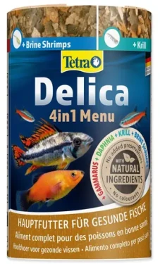 Tetra Delica Menu / Krmivo pro ryby / Vločkové / Masožravé ryby / 100 ml (A1-724204)