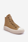 Dámské zateplené tenisky na zip Camel Big Star Velikost: 41