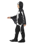 Smiffys.com Dětský kostým - Bat - kostlivec Velikost: 7-9 let