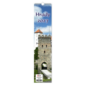 Hrady 2027 - nástěnný kalendář, kravata