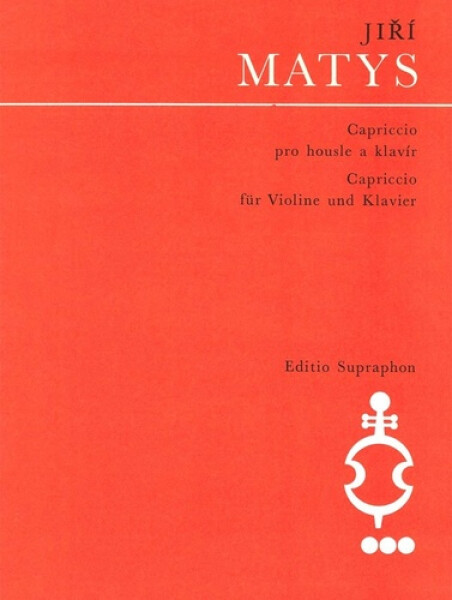 Capriccio pro housle a klavír - Jiří Matys