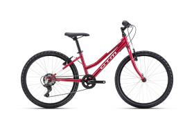Dětské kolo CTM MONY 24", barva tmavěbordová perleť / bílá, model 2025, rám 13"- ZDARMA dopravné, seřízení a odborná montáž!