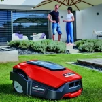 Einhell FREELEXO 1200 LCD BT červená / Robotická sekačka / 1200 m2 / 18V 5,2 Ah / LCD displej / Bluetooth (4326368)